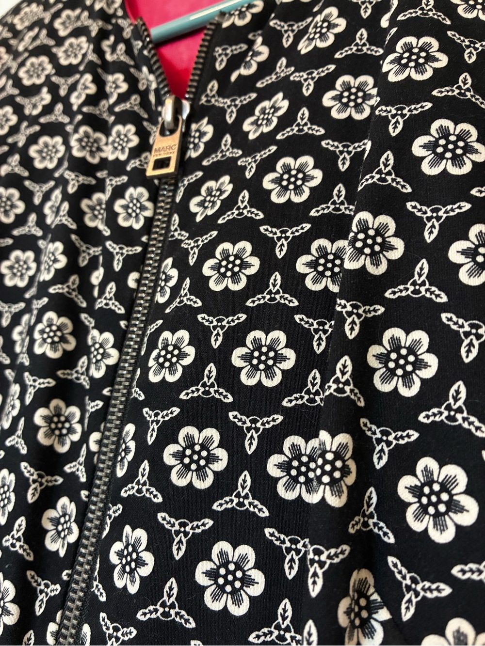 Andrew Marc Black & White Dress – Size 6